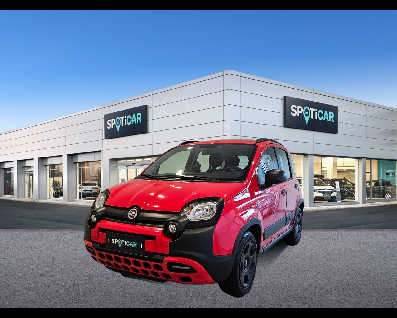 FIAT Panda 1.2 Waze s&s 69cv Benzina Usato