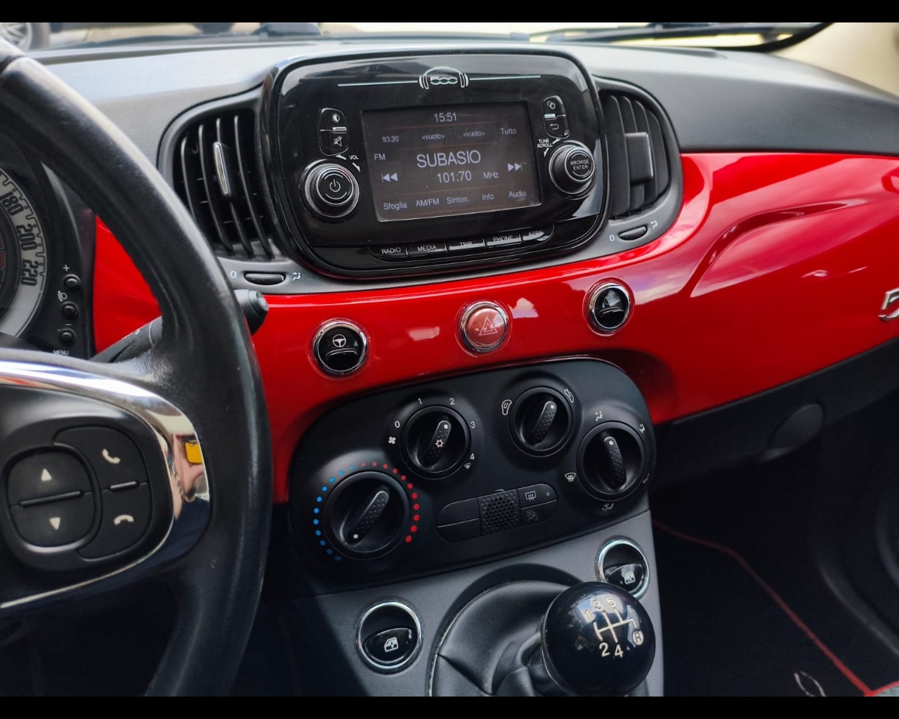 Foto FIAT 500 1.2 69cv edizione "Rosso Amore" 