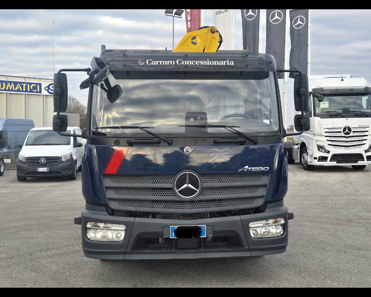 Mercedes  Atego WM 1221L/36 S-Cl.Sp.sosp.pn. Euro VI - 2