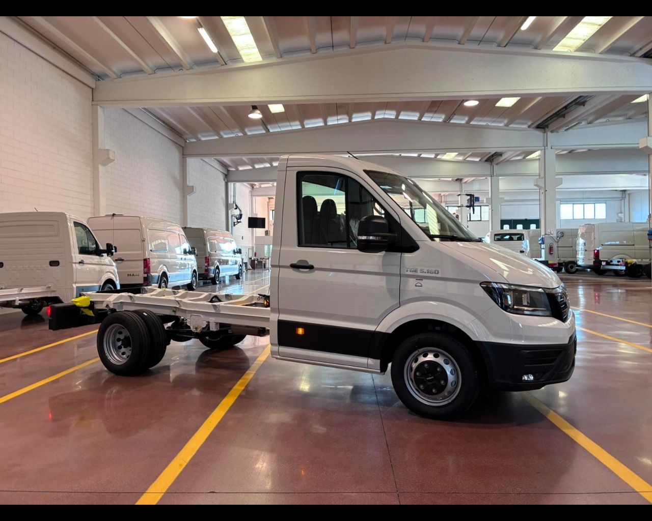 MAN TGE 5.160 TELAIO CAB SINGOLA P. 3640 MANUALE