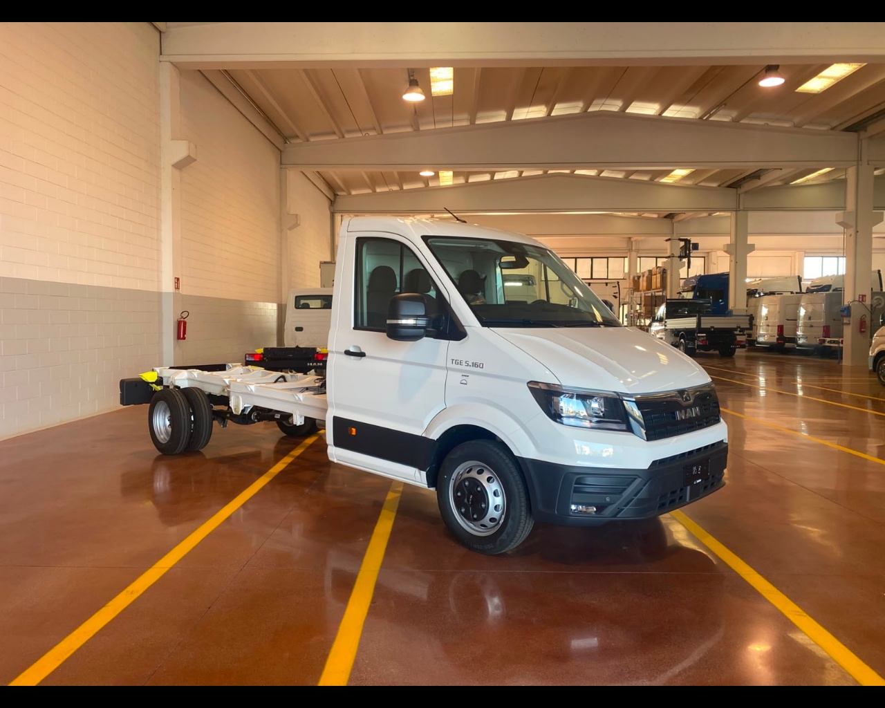 MAN TGE 5.160 TELAIO CAB SINGOLA P. 4490 MANUALE
