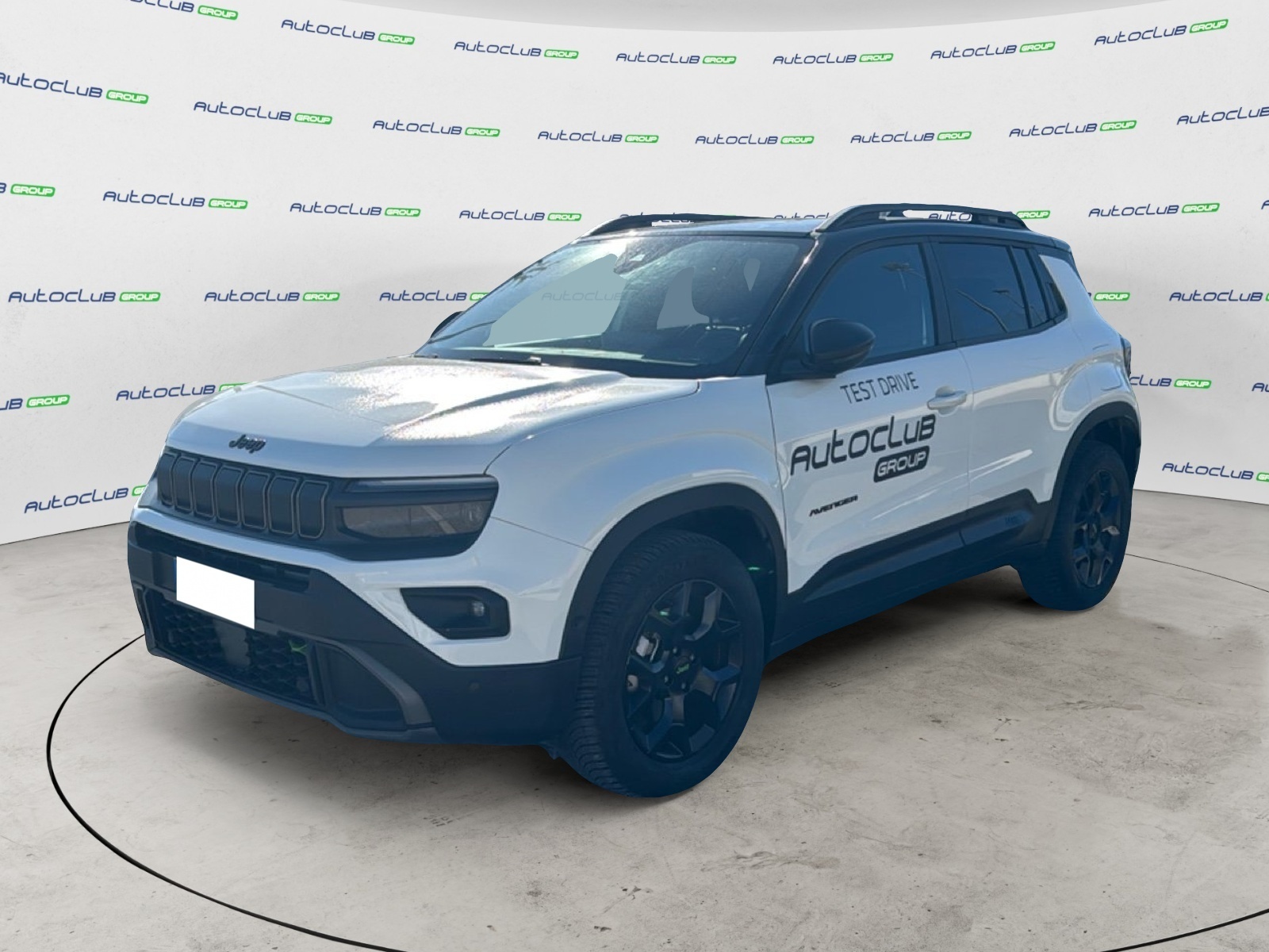 Jeep Avenger 4xe Hybrid 619 Avenger Overland 1.2 145cv 4xe Mhev Usato 2025 [934] Snow - Tetto Volcano Taranto