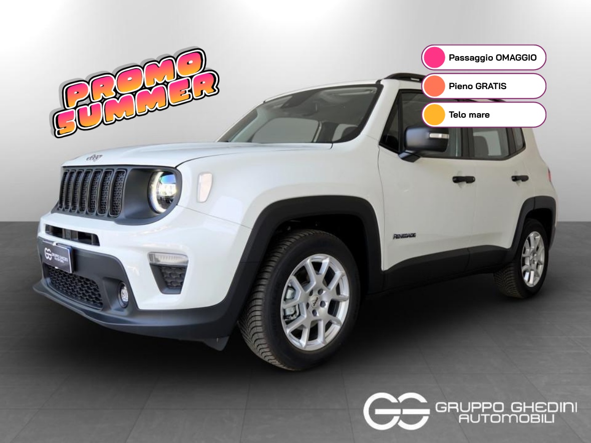 JEEP Renegade E-Hybrid Altitude 1.5Turbo T4 E-Hybrid 130cv Fwd Ibrida km0