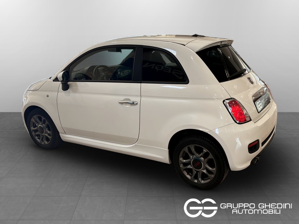 FIAT 500 0.9 t.air t. Lounge 85cv Benzina usato - 2