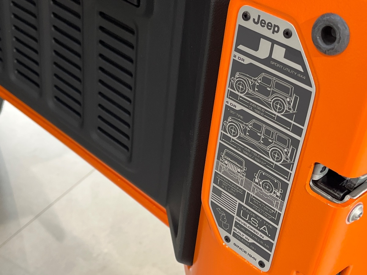 Jeep Wrangler Nuovo benzina Wrangler Verona