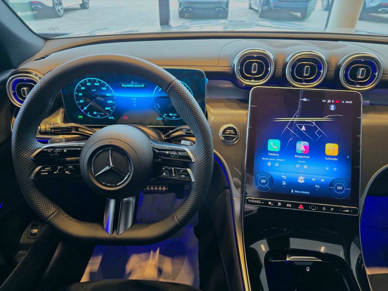 Mercedes GLC Coupé GLC 300 de 4Matic Plug-in hybrid Coupe AMG Line PREMIUM TECH - 9