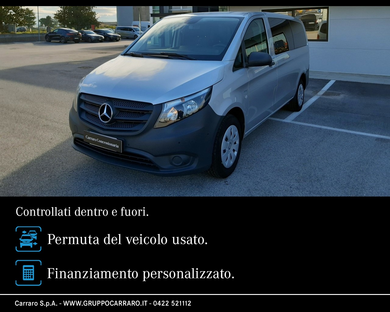 Mercedes Vito vito 116 cdi long mixto E6 - 1