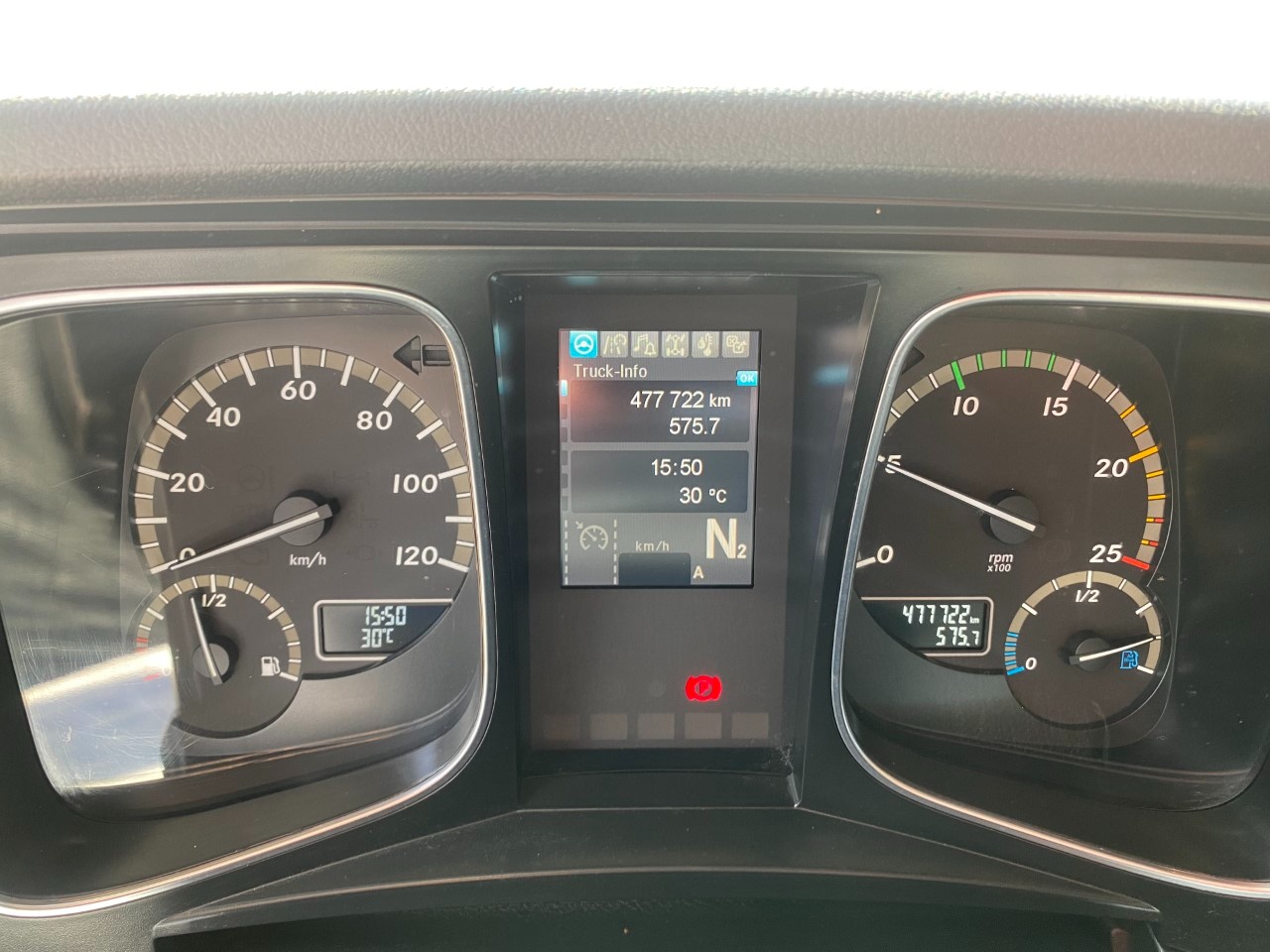 Mercedes Actros actros 1848 LS flat cab. Str.Sp. 2,5 Euro VI - 12