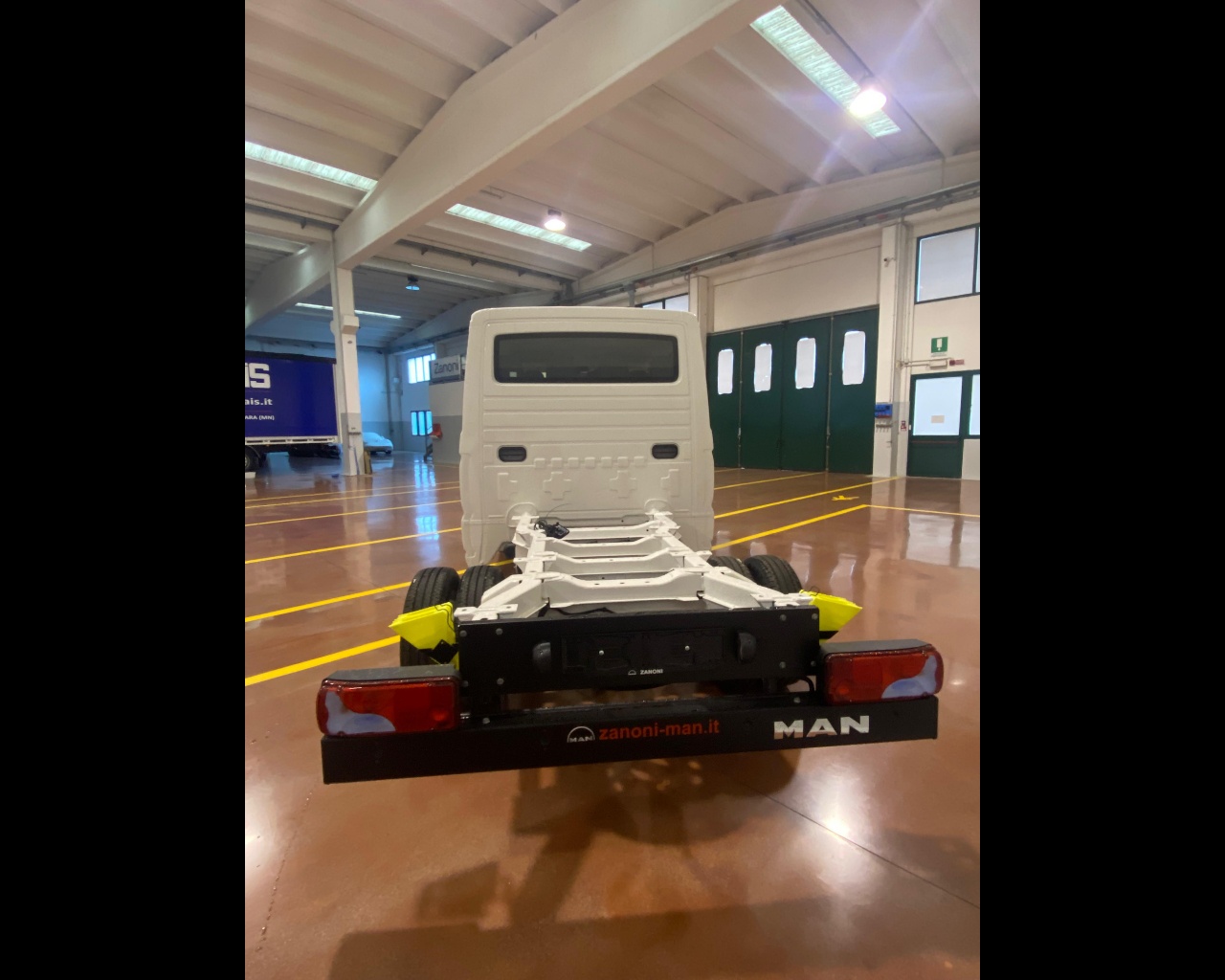 MAN TGE 5.160 TELAIO CAB DOPPIA P. 3640 MANUALE