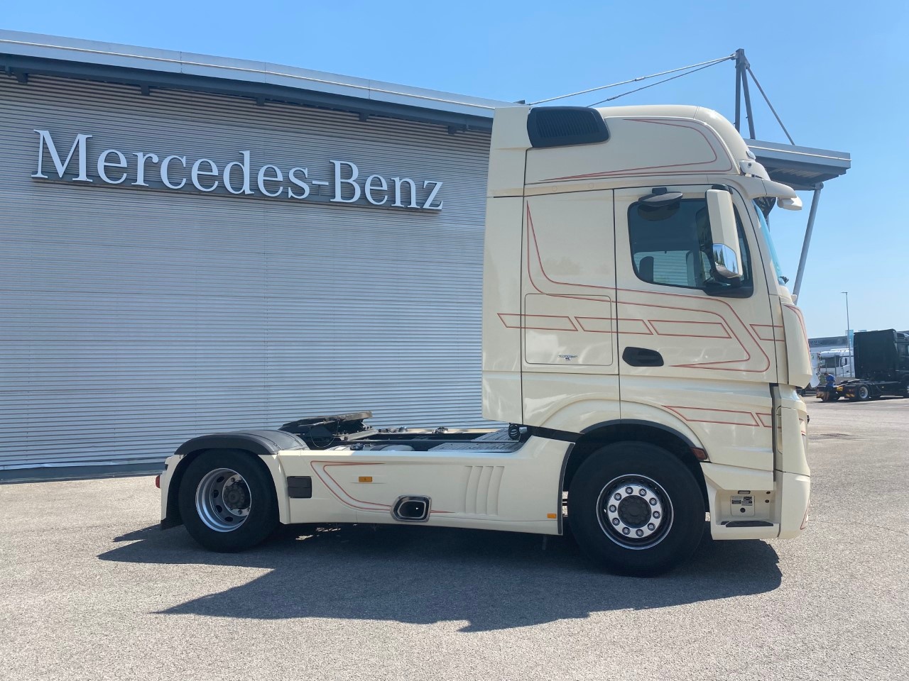 Mercedes Actros actros 1848 LS flat cab. Str.Sp. 2,5 Euro VI - 2