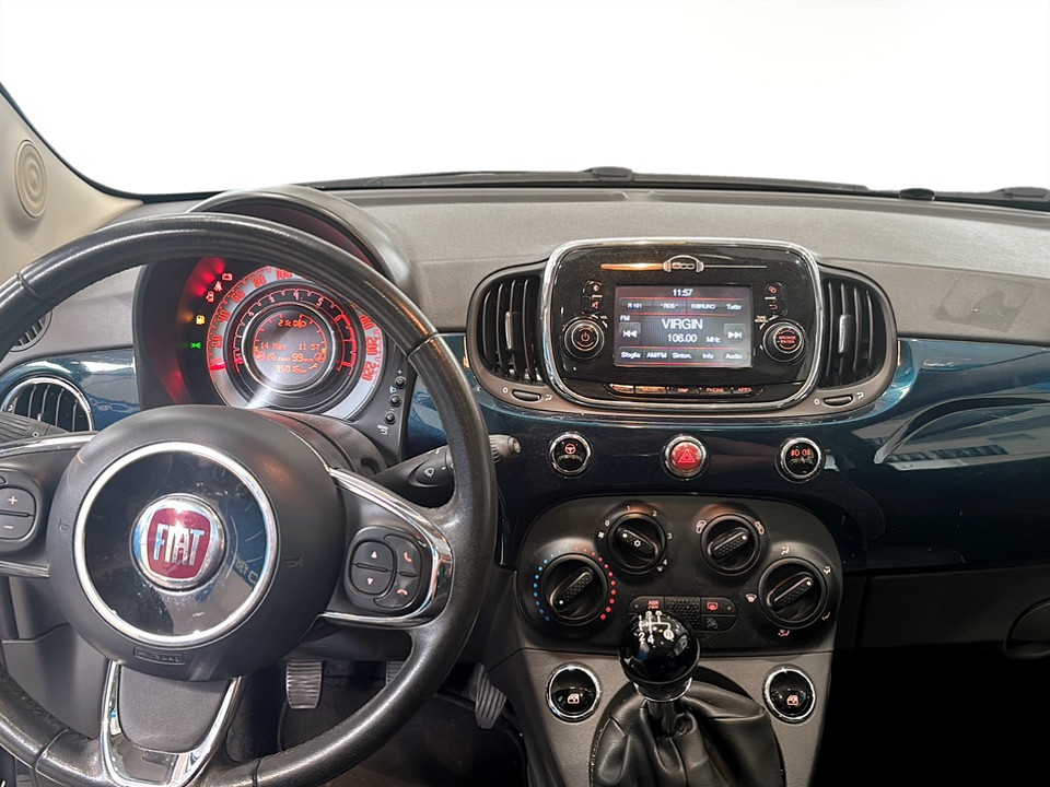 FIAT 500 1.2 Lounge 69cv Benzina usato - 11