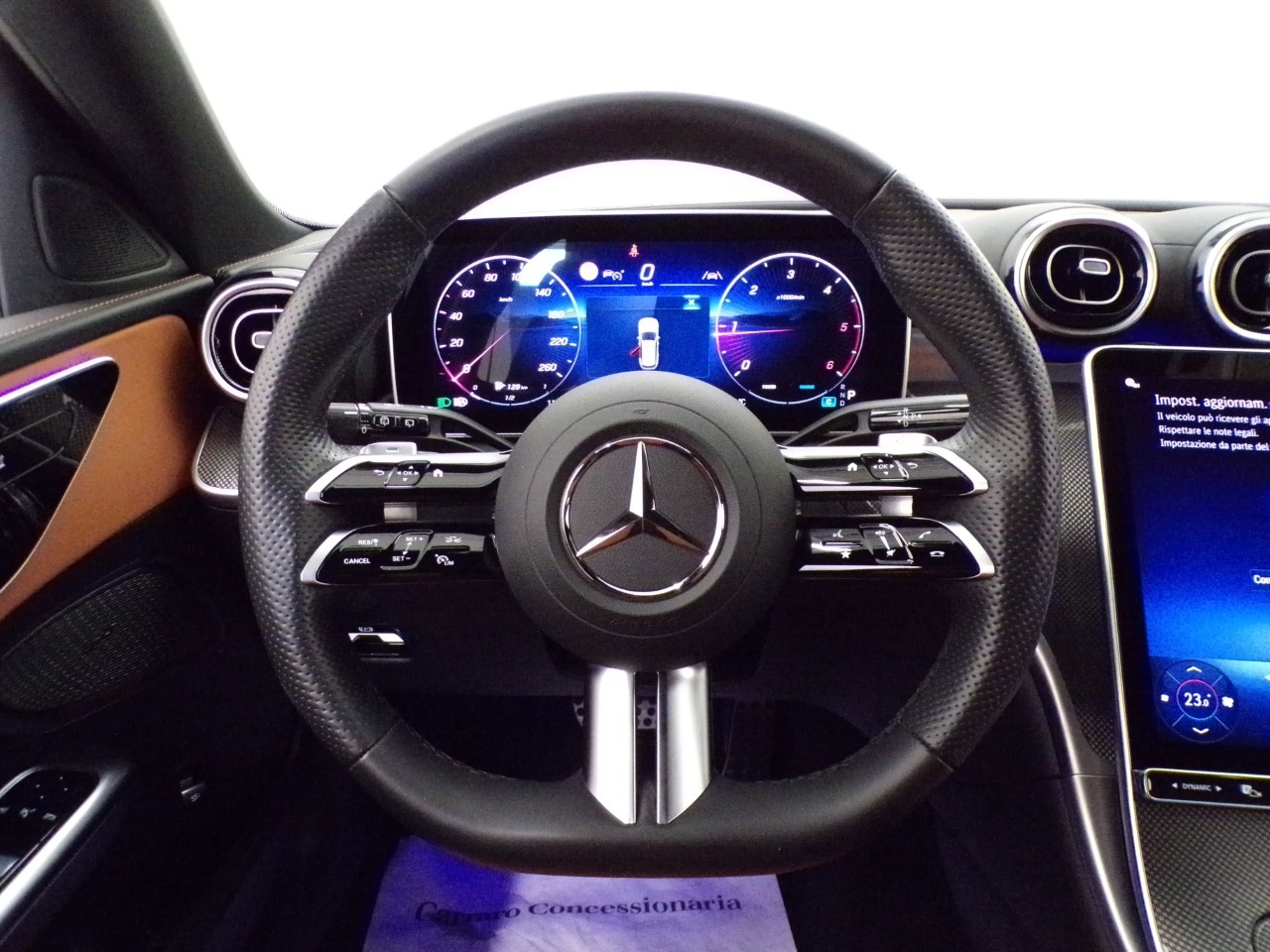 Mercedes Classe C Station Wagon Classe C Station Wagon 220 d Mild hybrid 200cv AMG Line Advanced 4Matic 9G-Tronic - 17