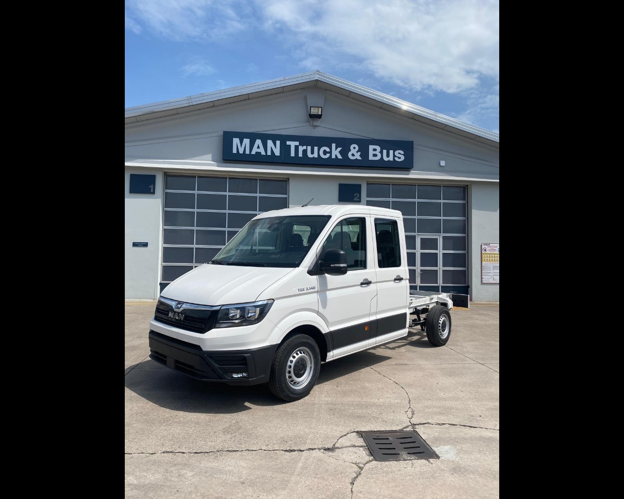 MAN TGE 3.140 TELAIO CAB DOPPIA P. 3640 MANUALE
