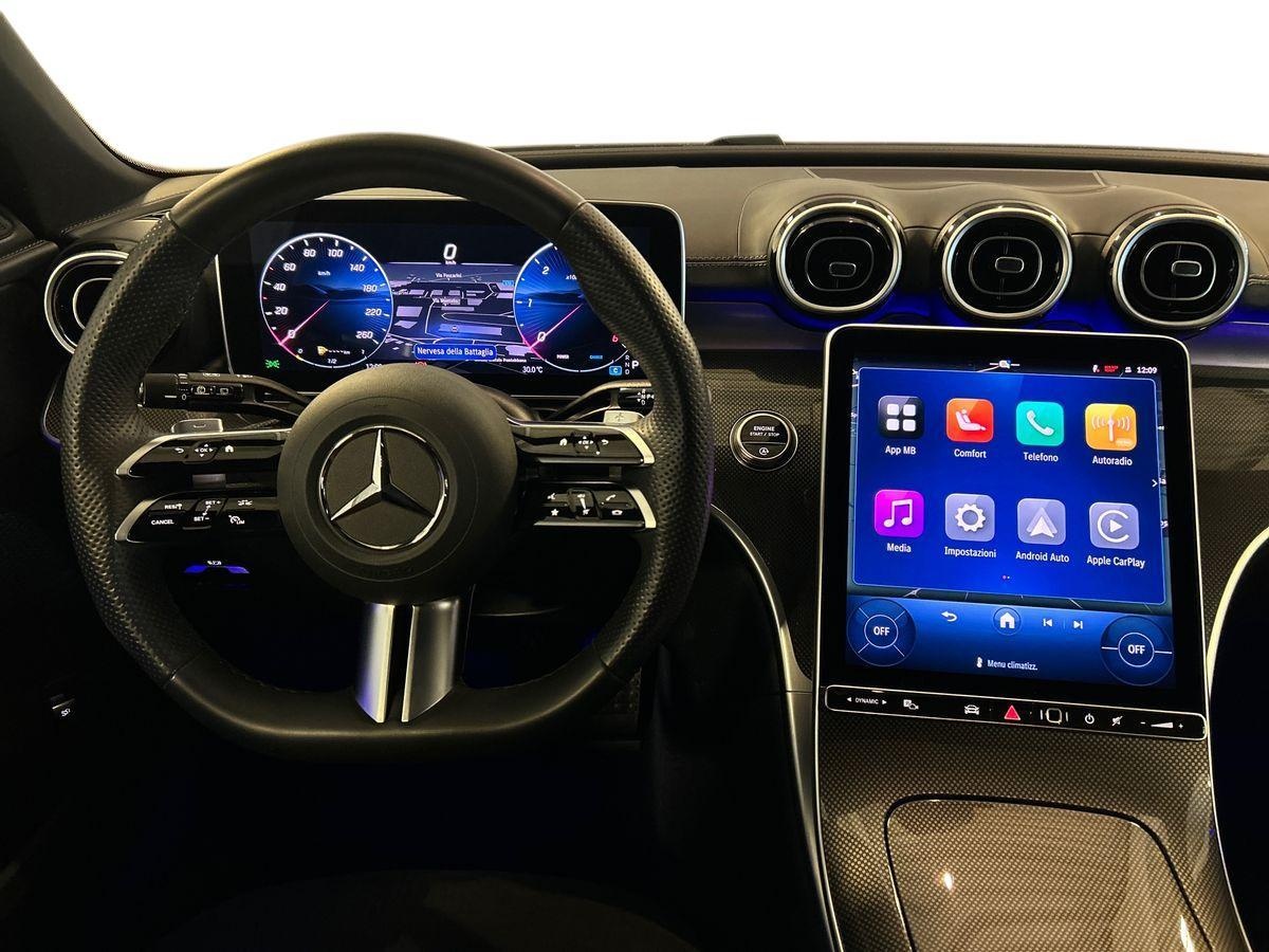 Mercedes Classe C Station Wagon Classe C Station Wagon 220 d Mild hybrid 200cv AMG Line Advanced 4Matic 9G-Tronic - 11